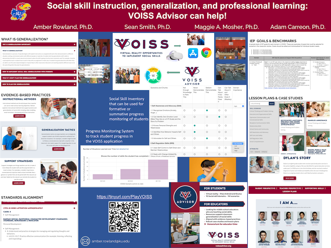 Poster Session VOISS Rowland 2023 ISTE poster